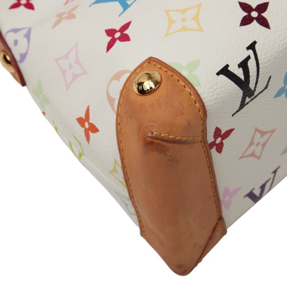 Louis Vuitton Monogram Multicolore Eliza Shoulder Bag M40098 in Bron White Le... - Picture 5 of 12